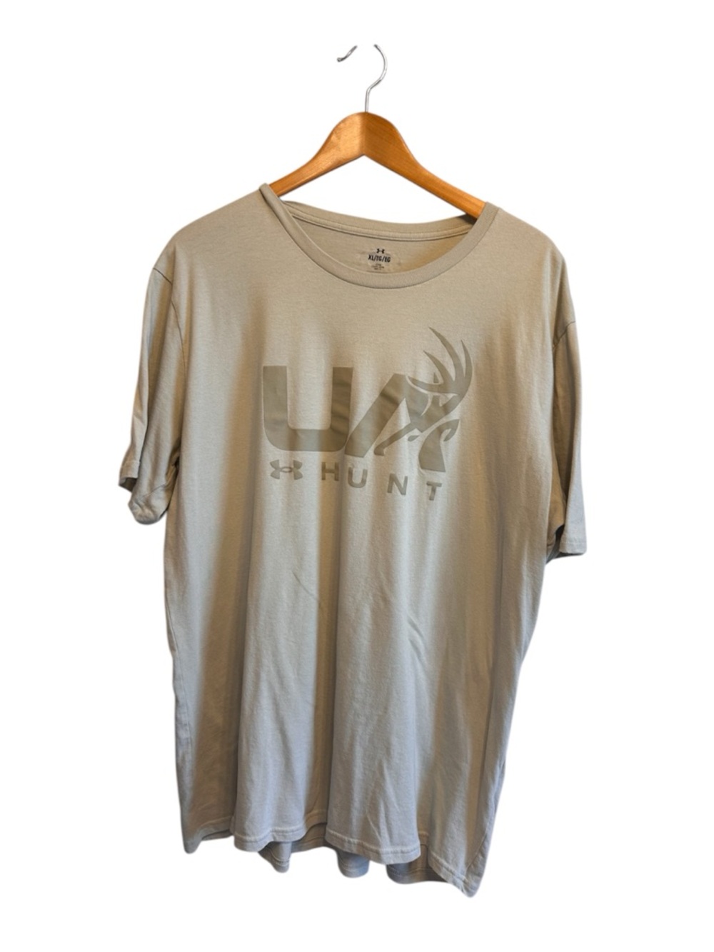 Under Armour Tan UA Hunt Short Sleeve Tee